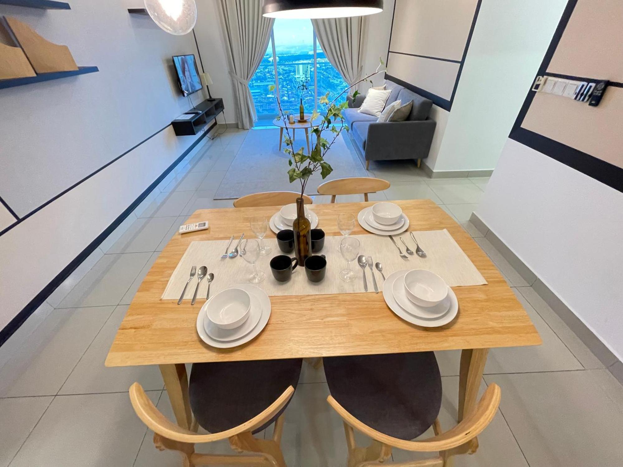 Twin Galaxy Residences 1+1 Homestay @ Johor Bahru Luaran gambar